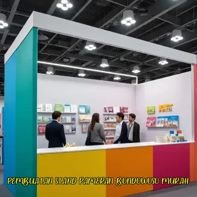pembuatan stand pameran bondowoso murah